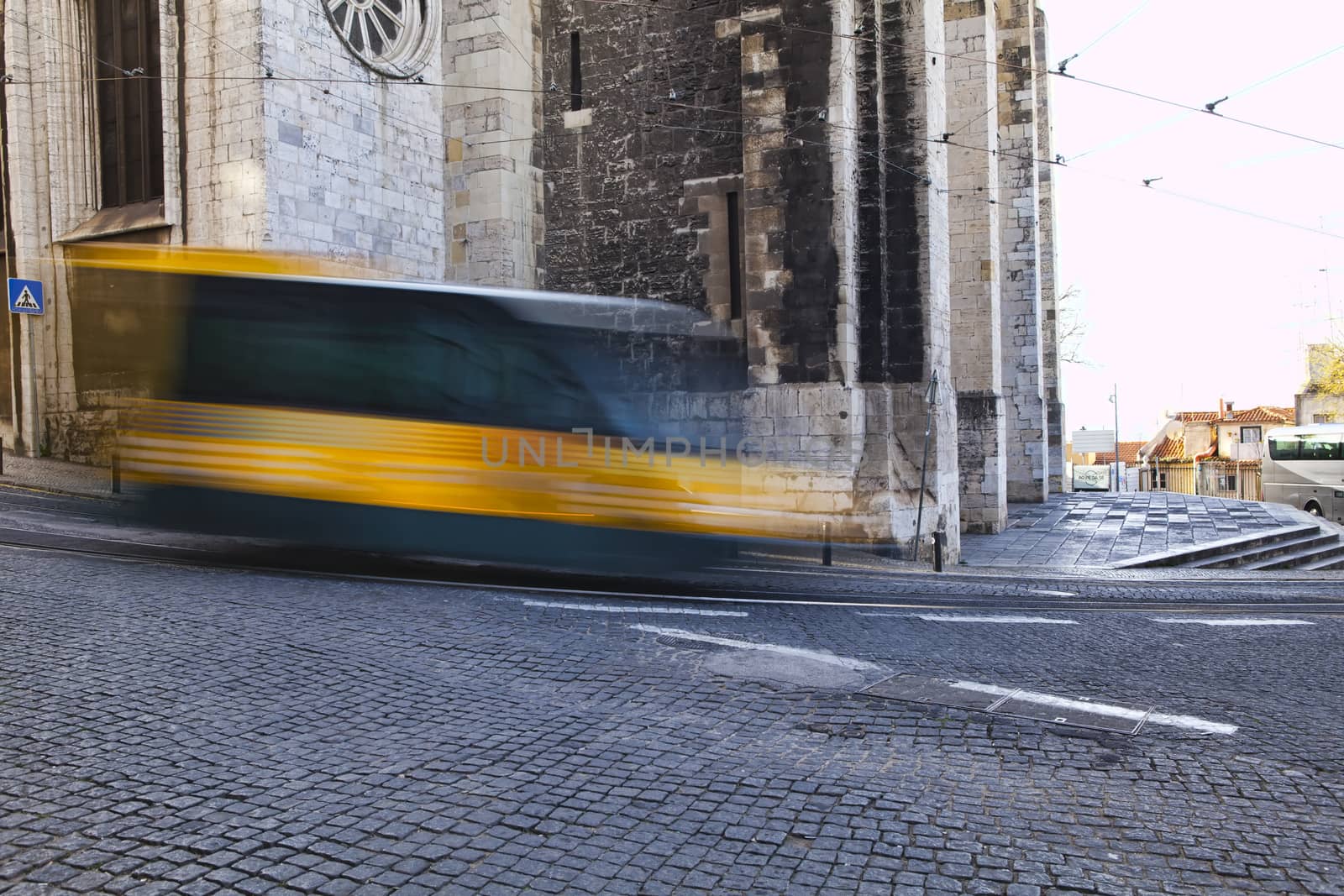 Long exposure shot. Travel and city life