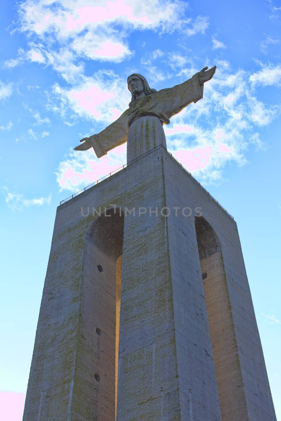 Jesus Christ monument  in Lisbon, Portugal