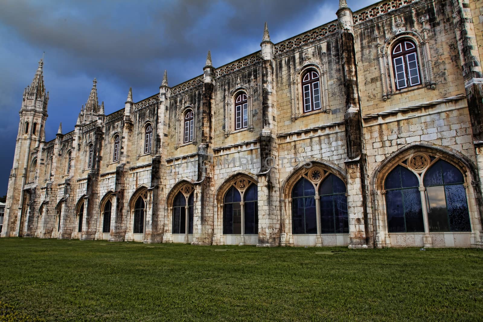 Jeronimo monastery in lisbon, portugal . unesco world heritage site