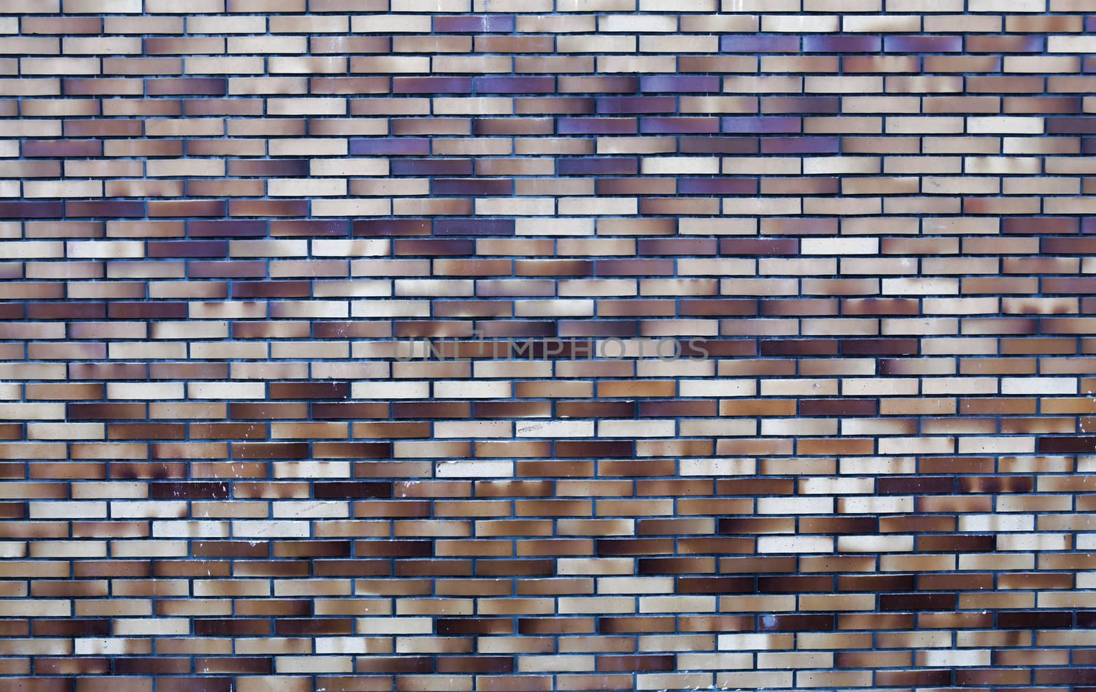 Brick wall, building facade surface as urban background by kalnenko