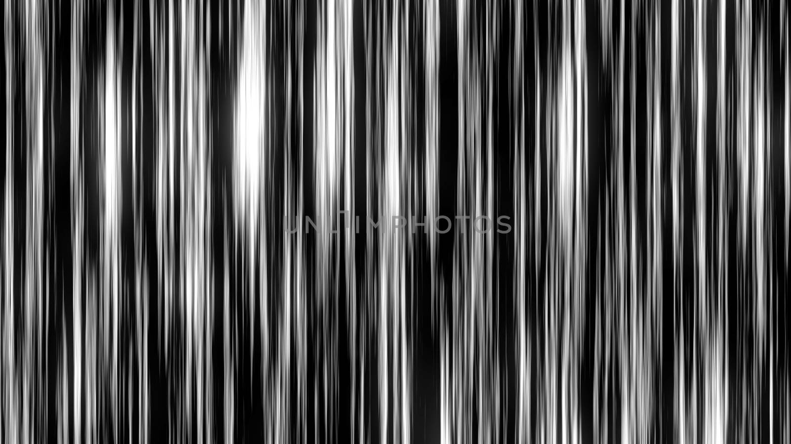 Colorful vertical lines. Glowing stripes. 3d rendering