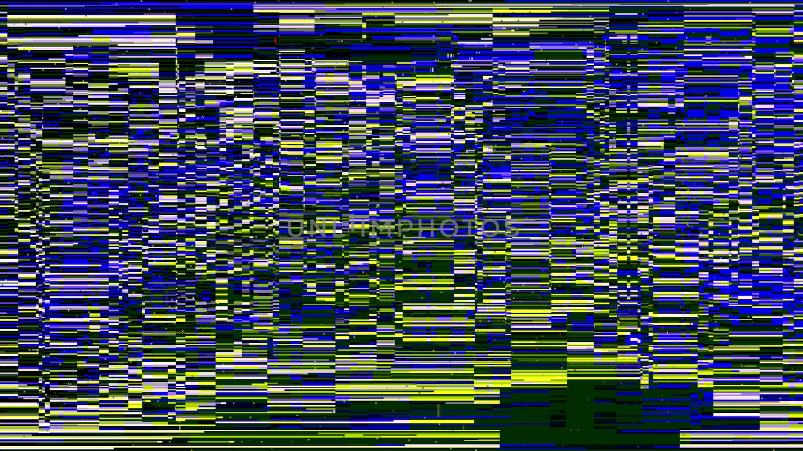 Error concept of no signal TV. 3d rendering