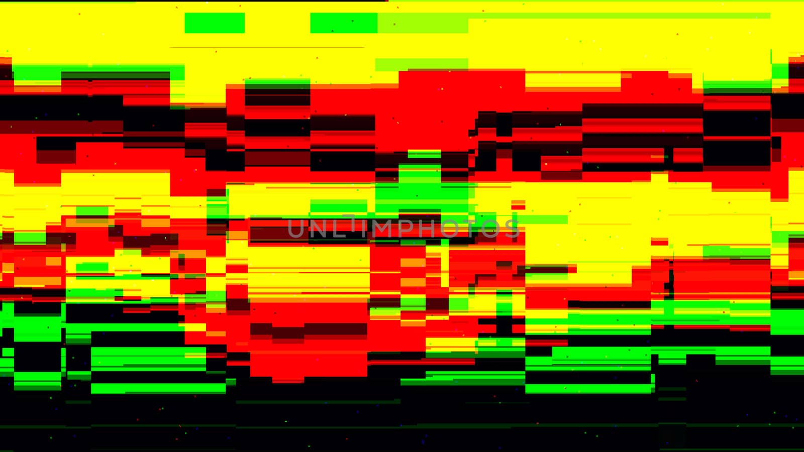 Error concept of no signal TV. 3d rendering