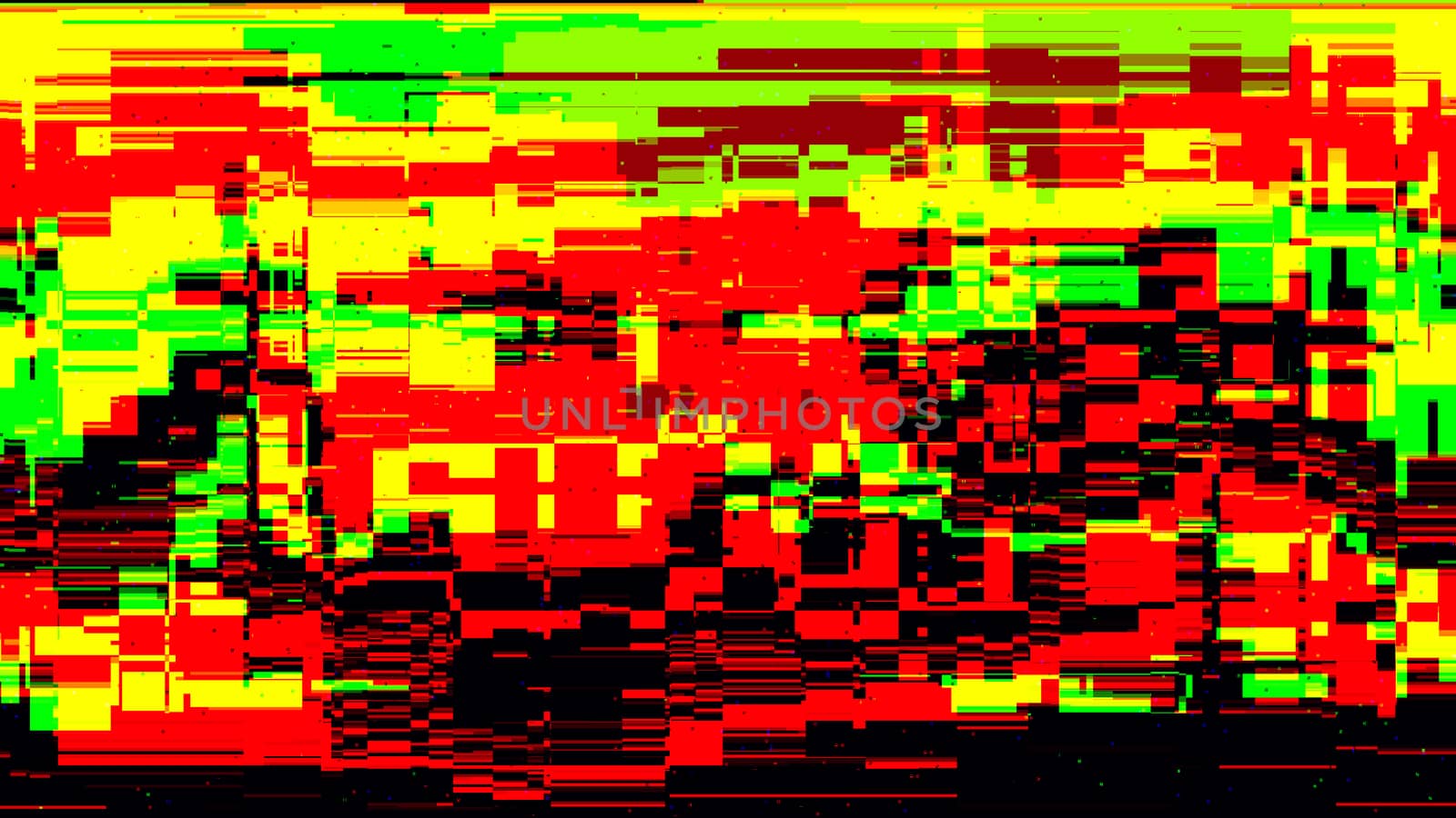 Error concept of no signal TV. 3d rendering