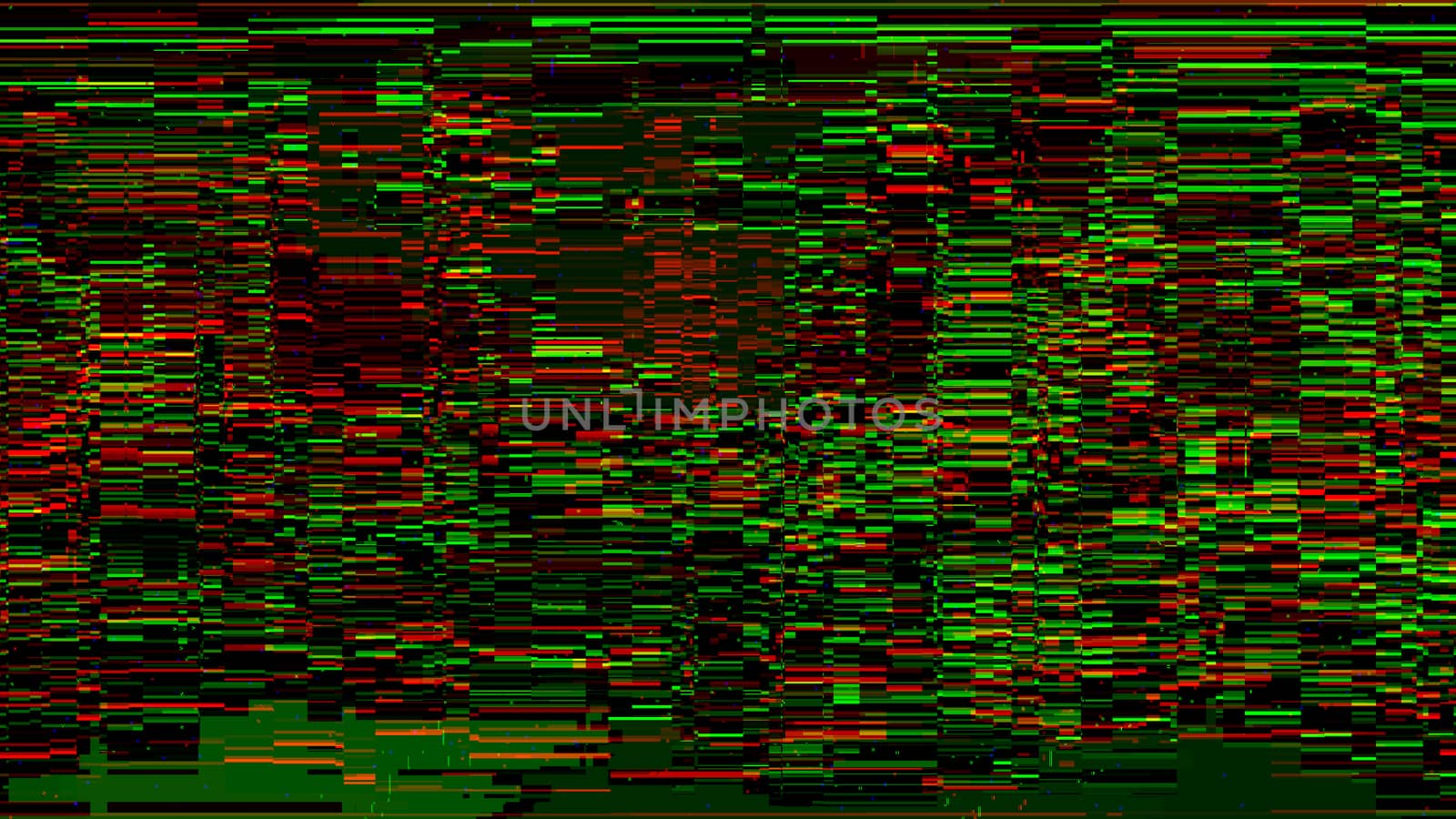 Error concept of no signal TV. 3d rendering