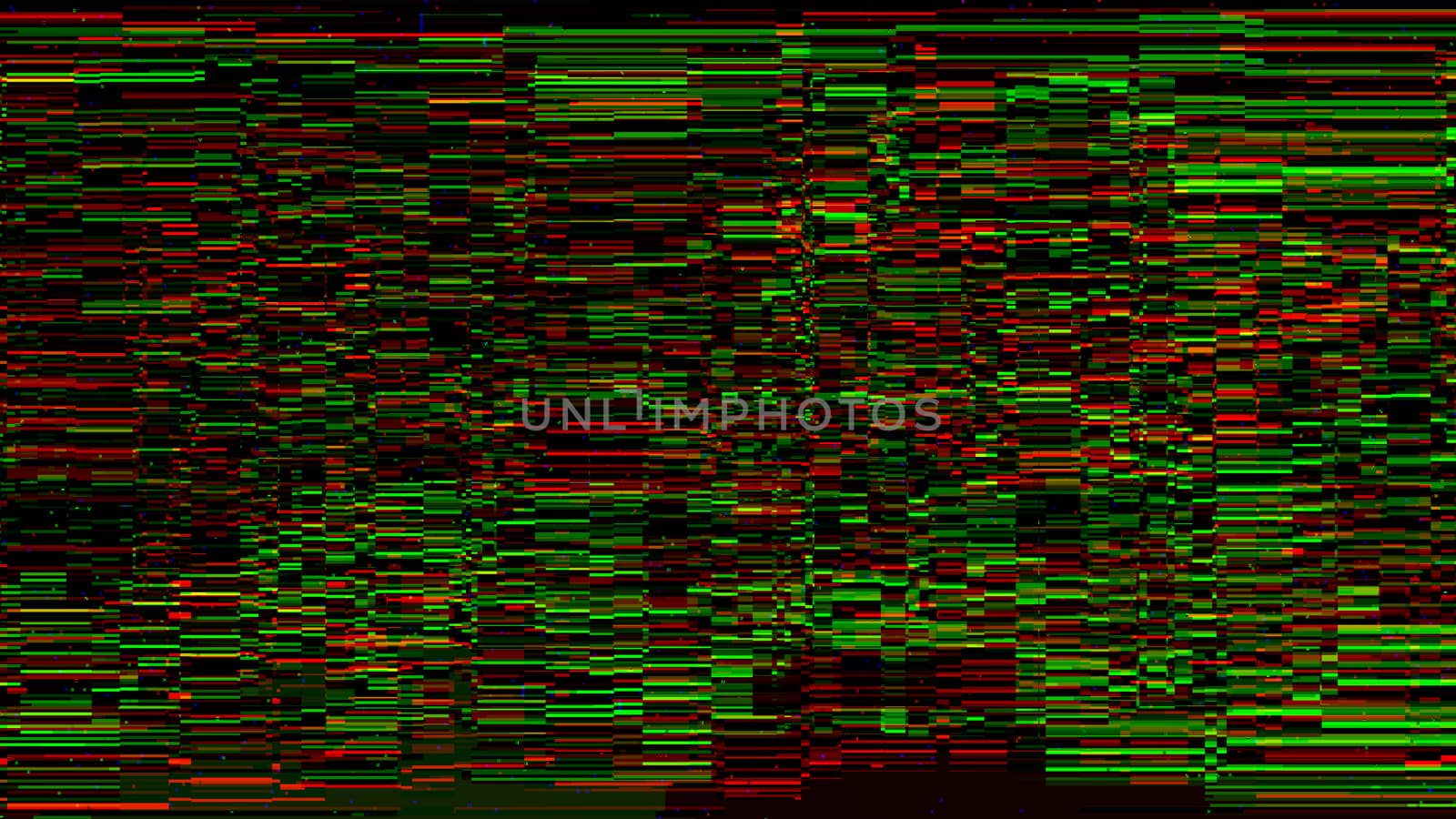 Error concept of no signal TV. 3d rendering