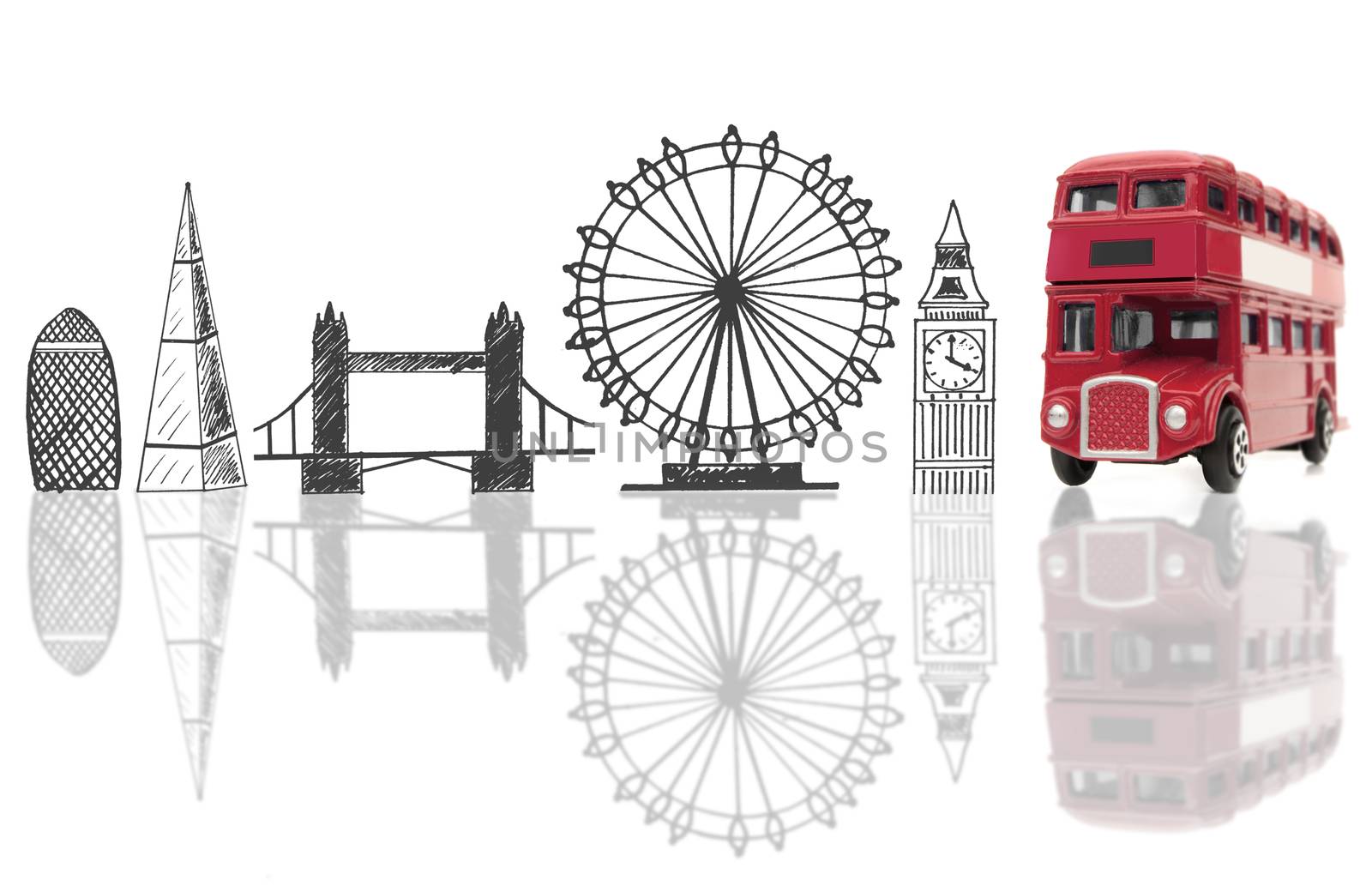 London tourist landmarks by unikpix