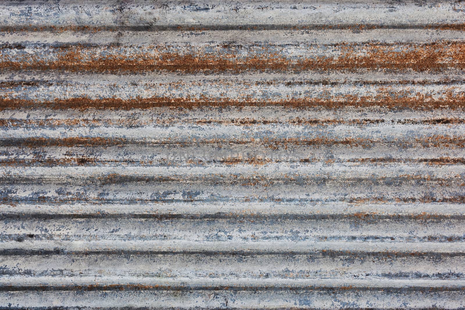 High resolution Rusty corrugated iron texture background by nopparats
