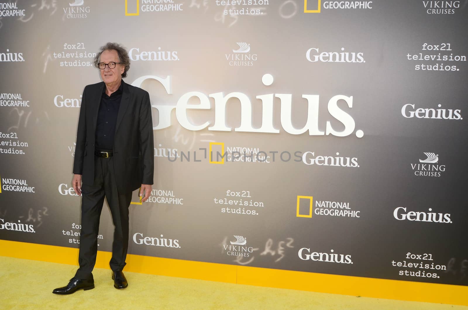 Geoffrey Rush at the "Genius" Los Angeles Premiere, Village Theater, Westwood, CA 04-24-17/ImageCollect by ImageCollect