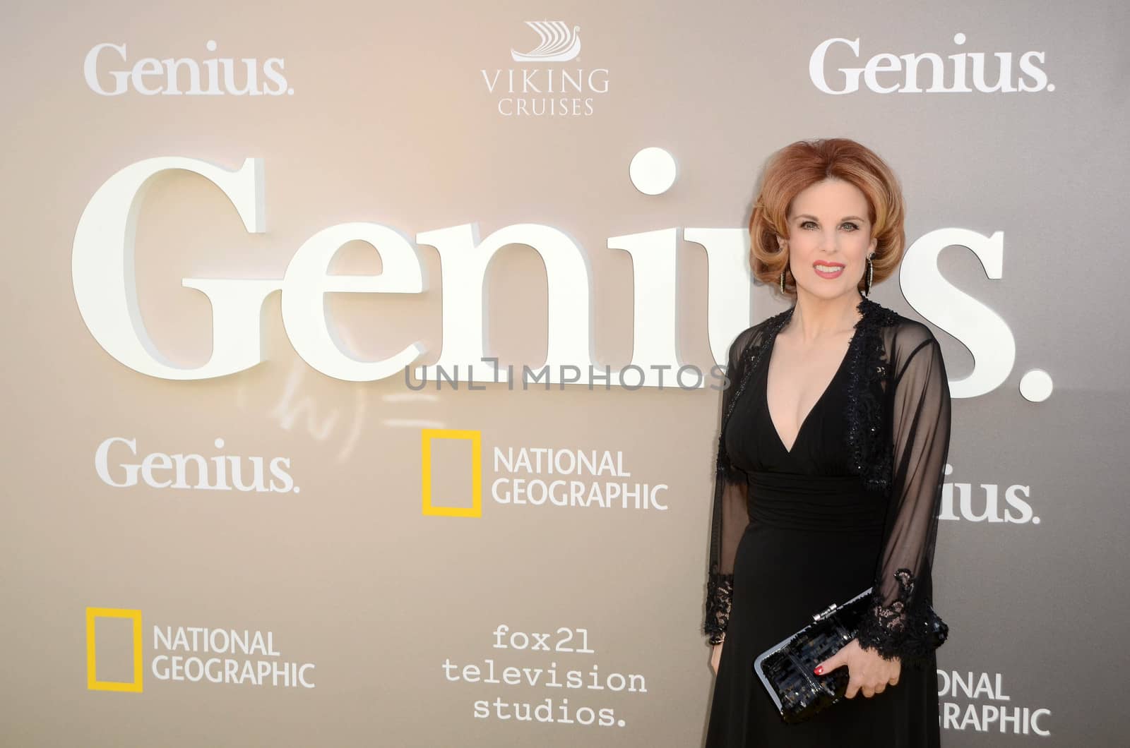 Kat Kramer at the "Genius" Los Angeles Premiere, Village Theater, Westwood, CA 04-24-17/ImageCollect by ImageCollect