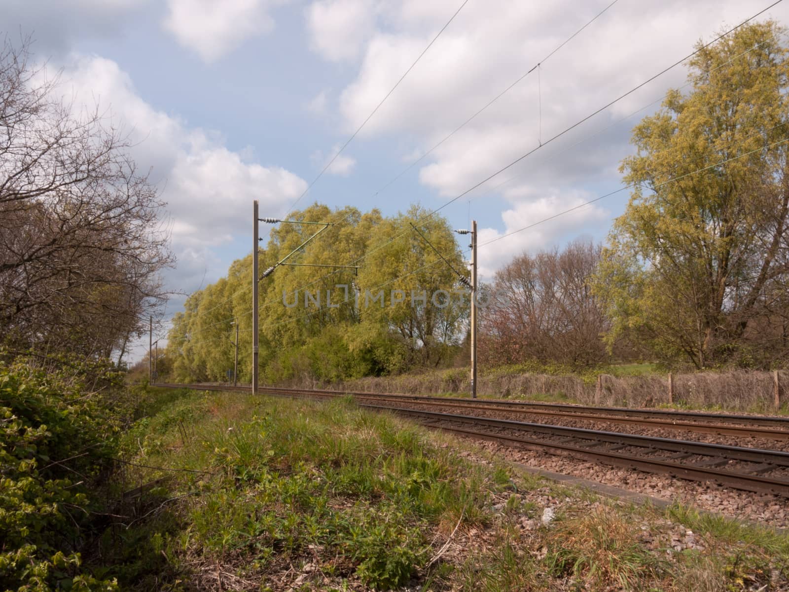 Wonderful shots of day time train tracks as seen standing on the by callumrc