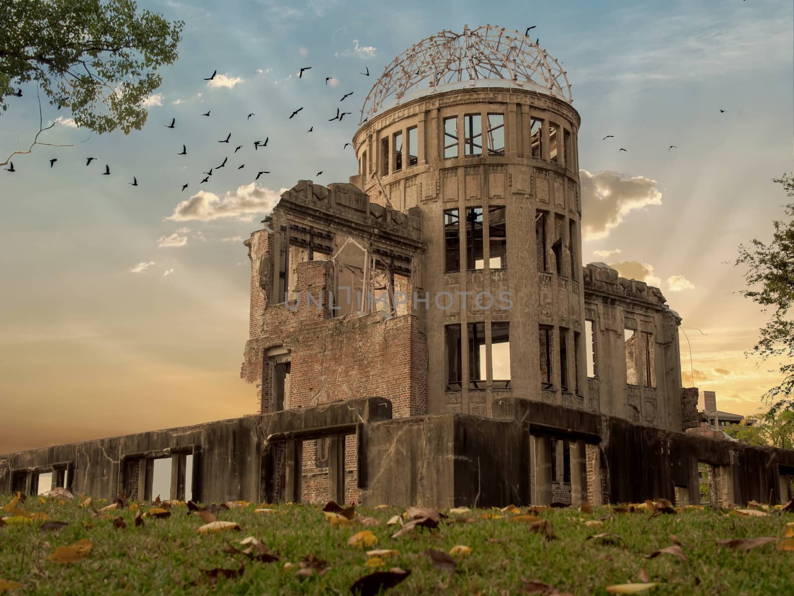 hiroshima atomic bomb dome by zkruger