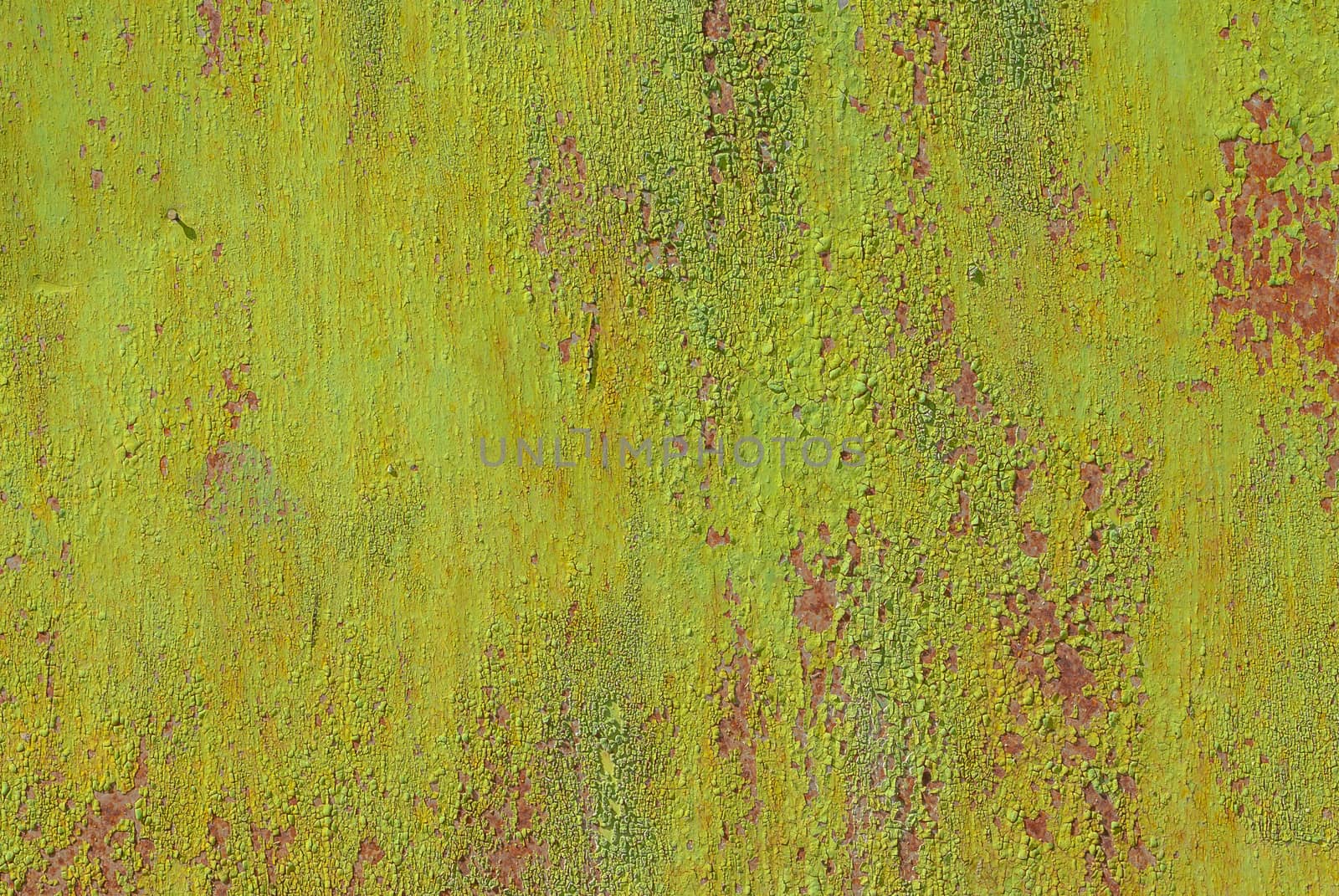 surface of rusty iron with remnants of old paint, texture background by uvisni