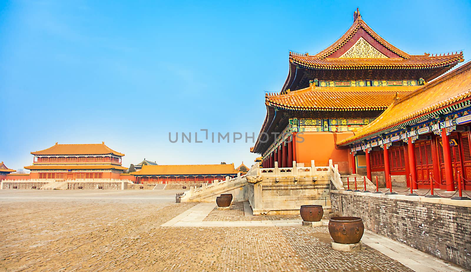 Forbidden City in Beijing North China by Makeral