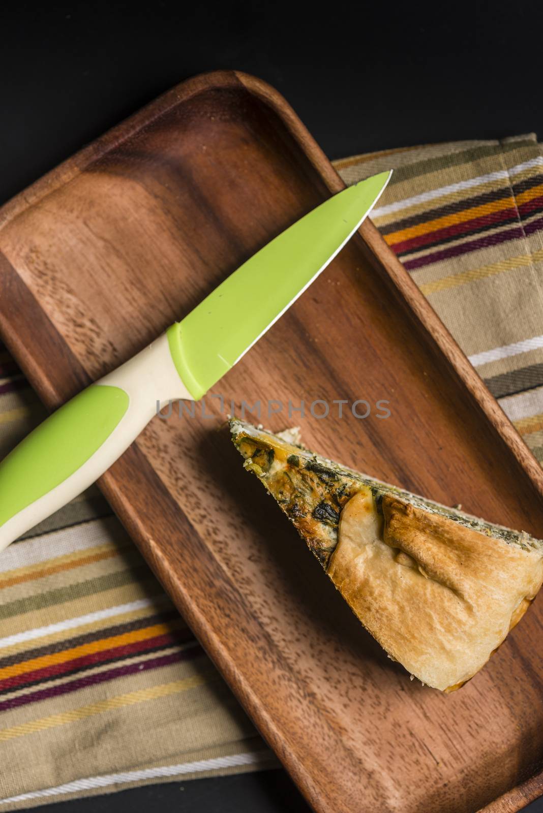 Just baked a paqualina tart, excellent option for a healthy and complete meal.