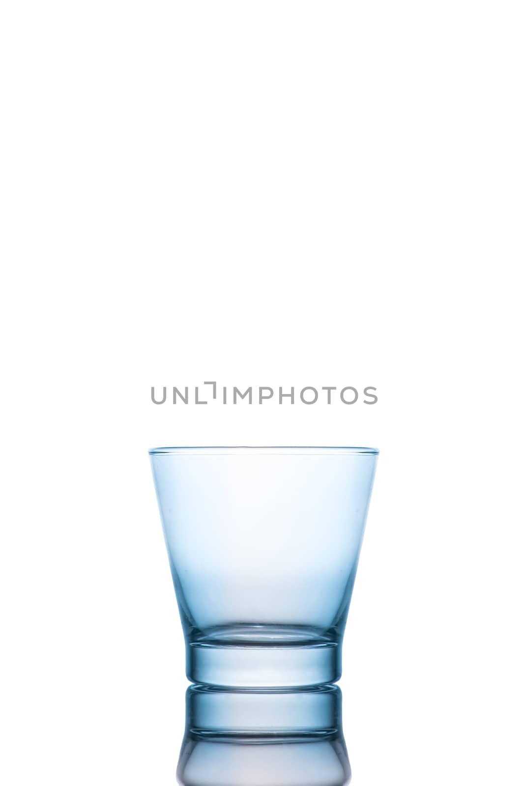 water glass isolated with clipping path included by makidotvn