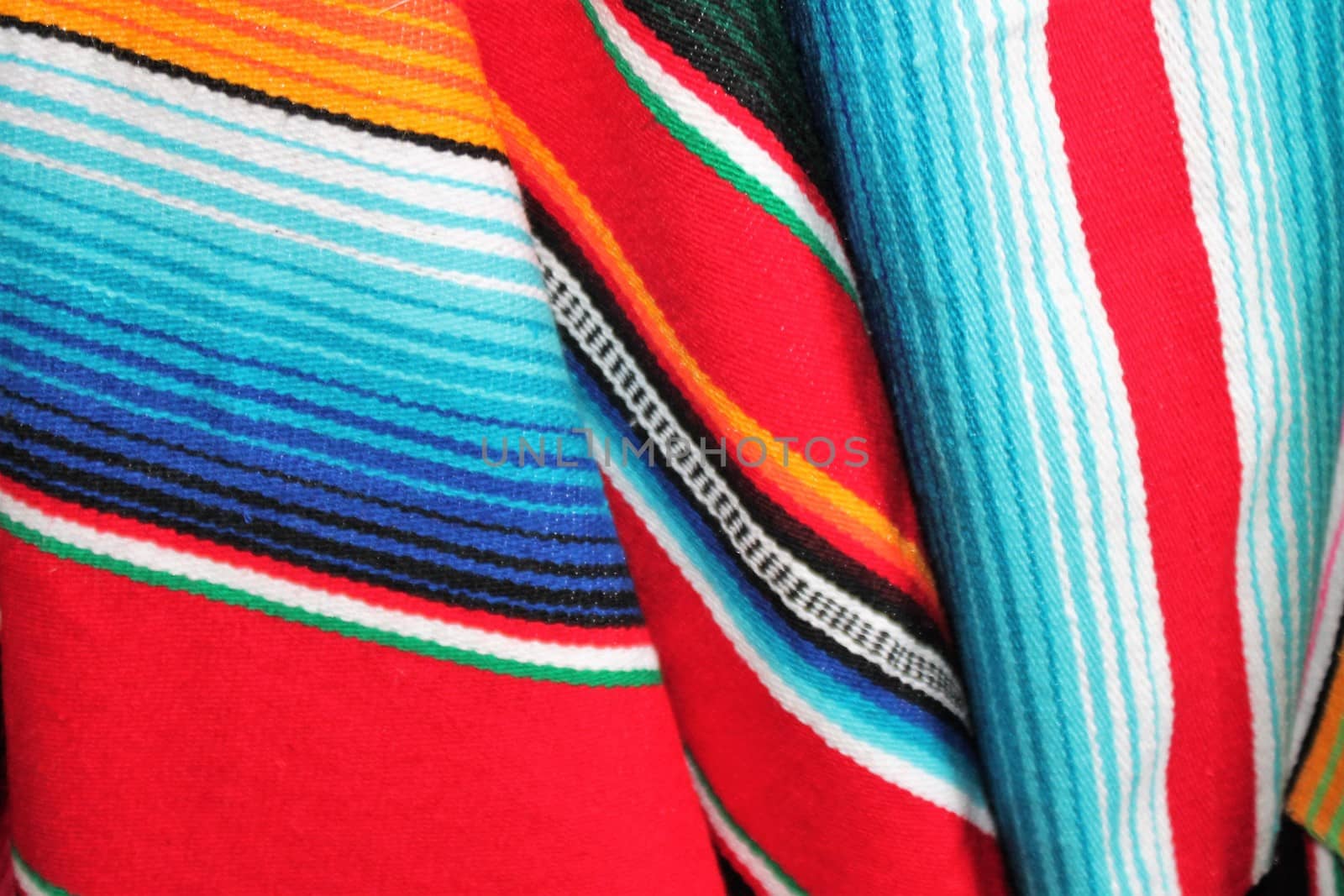 poncho serape background Mexican cinco de mayo fiesta wooden copy space by cheekylorns