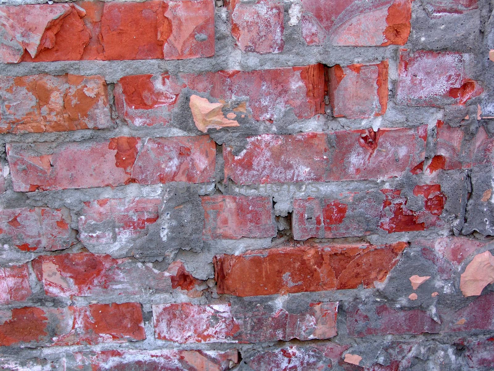 Backdrop of old brick texture