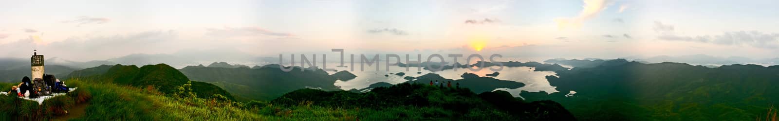 Panorama of sunrise by yayalineage