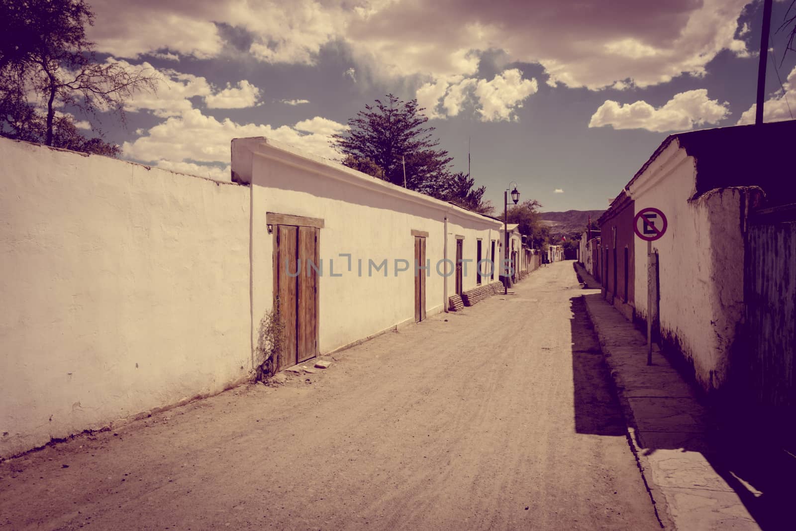 Street in San Pedro de Atacama, Chile by daboost