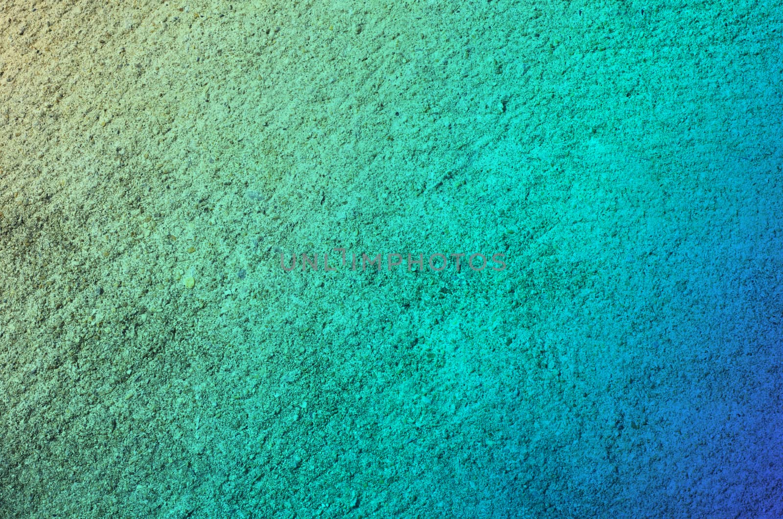 blue green color Cement concrete surface abstract background by phochi