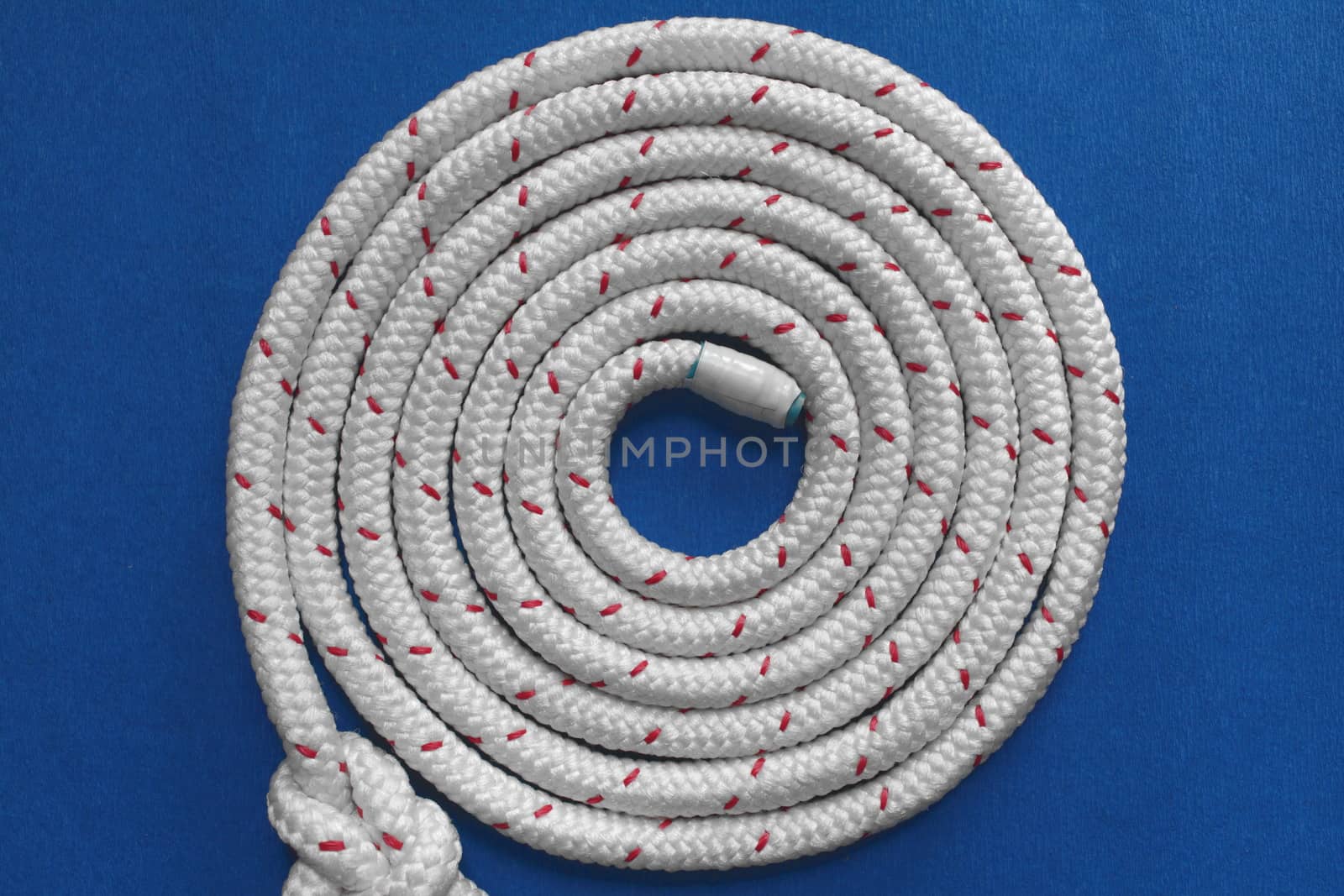 Coil Rope round spiral closeup