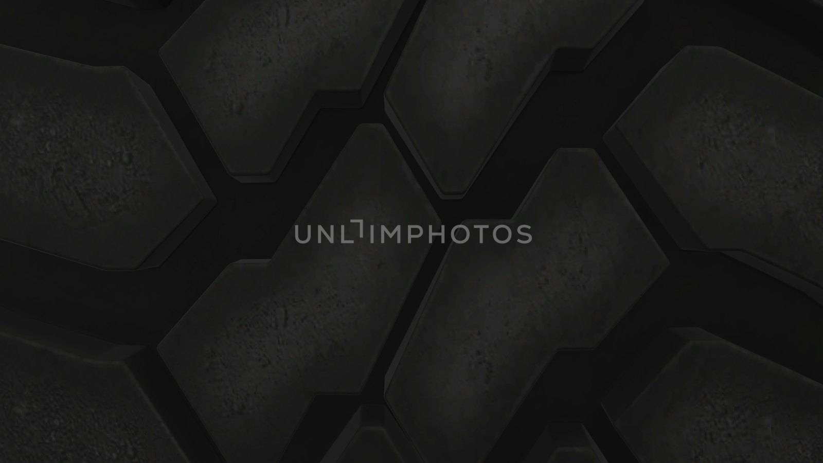 Close up on a car tire in motion by nolimit046
