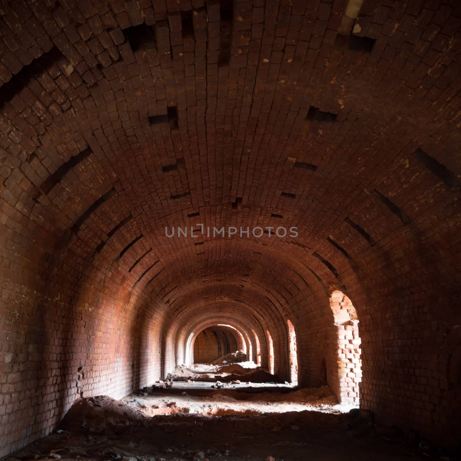 ruins of a very heavily polluted industrial factory, industrial series