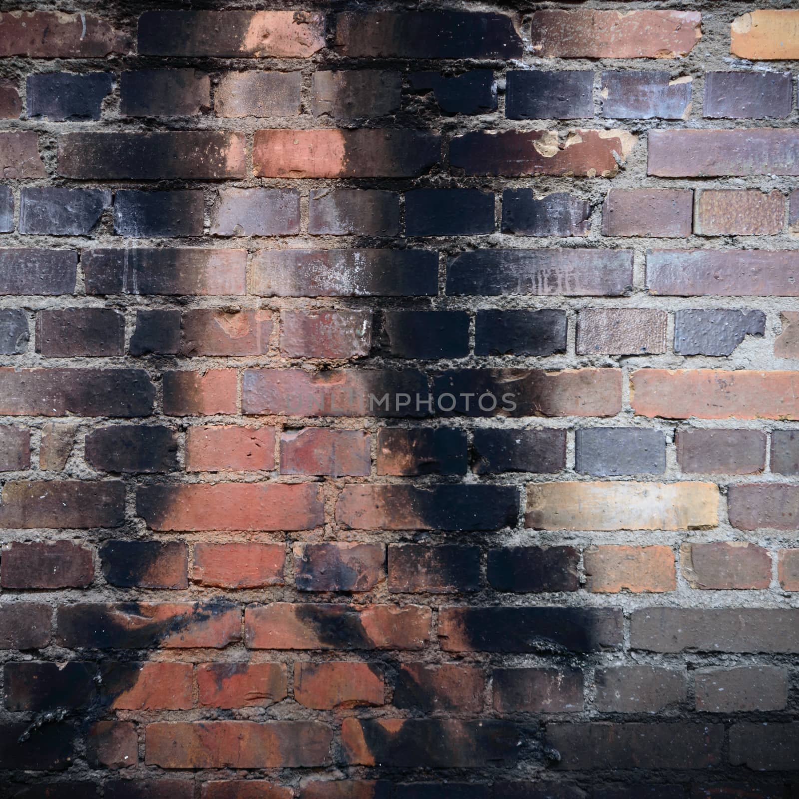 ruins of a very heavily polluted industrial factory, industrial series