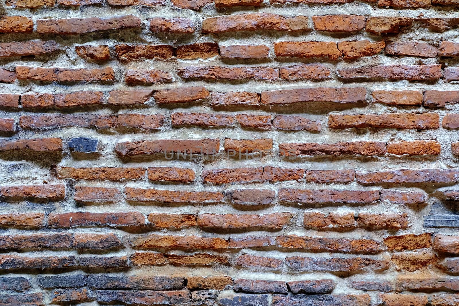 Old Brick Wall Background.