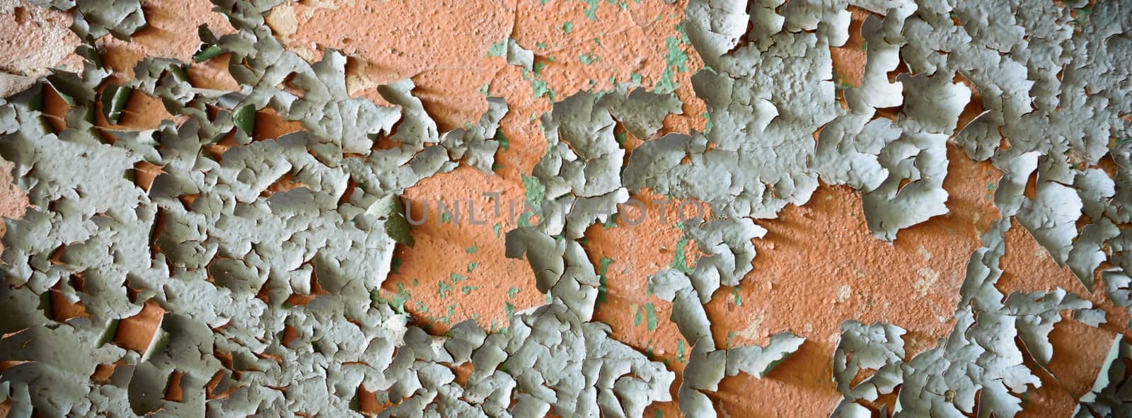 ruins of a very heavily polluted industrial factory, industrial series
