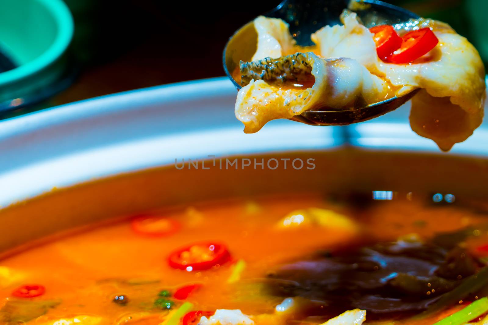 A spicy and sour pickle fish Chinese style by psodaz