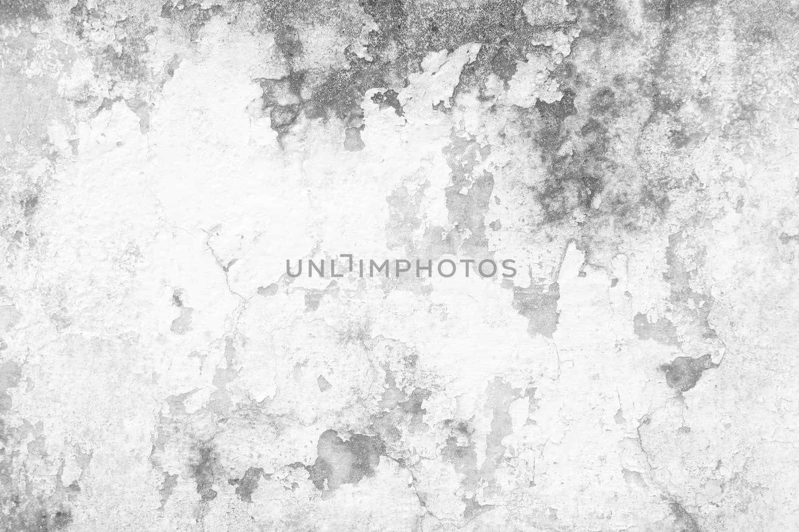 White Grunge Concrete Wall Texture Background.