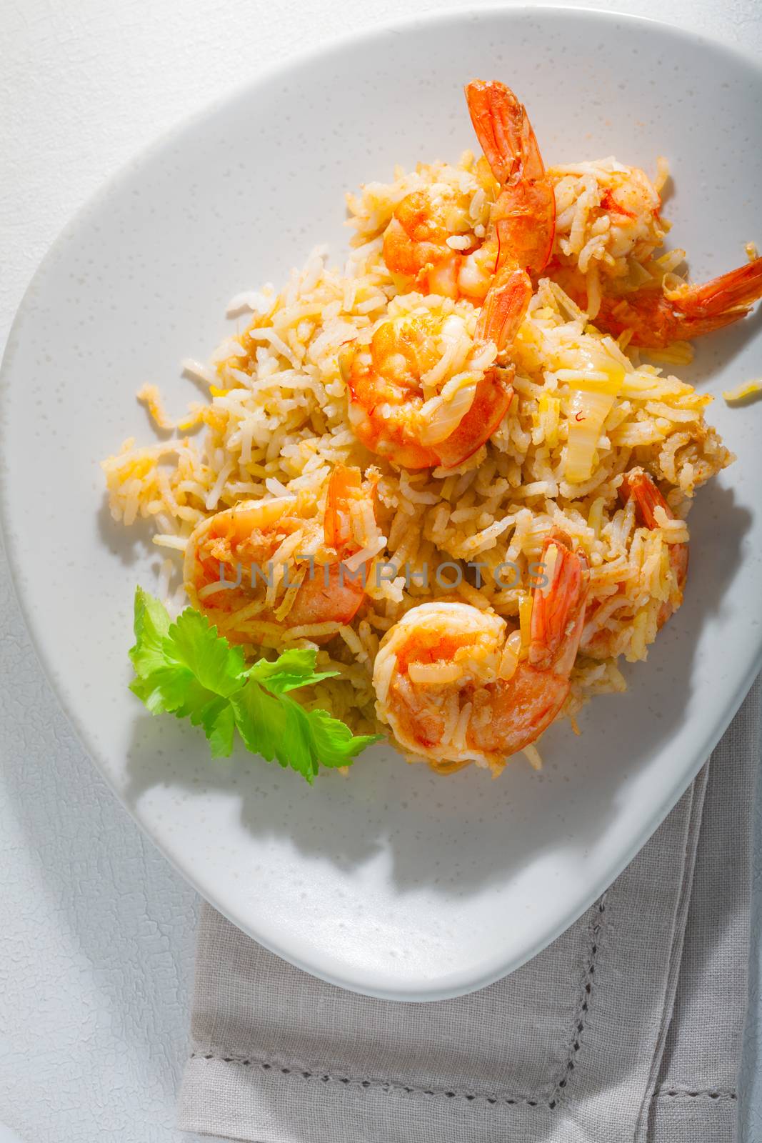 Shrimp and rice  by supercat67