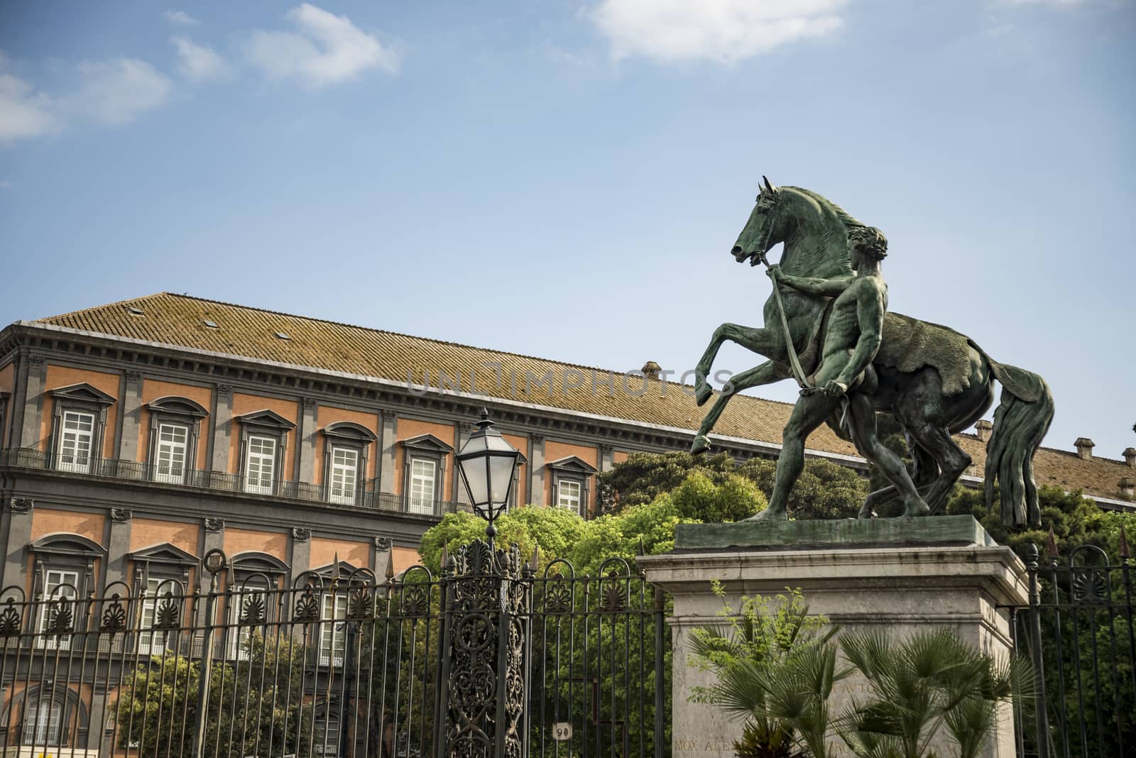 Royal palace of Naples, Italy by edella