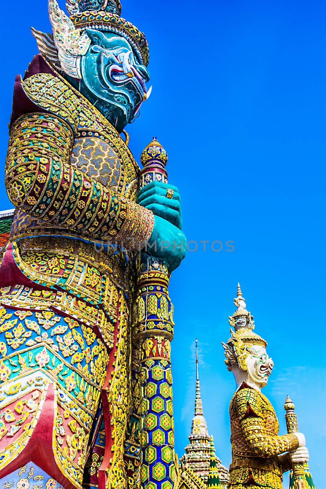 In the Royal Palace of the Great Palace Bangkok Thailand