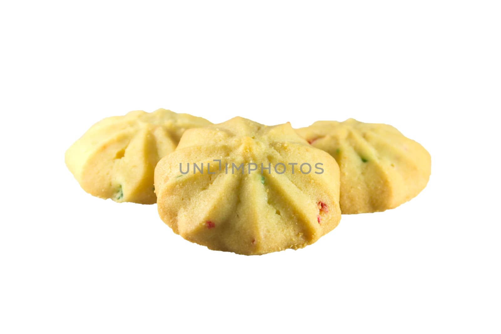 cookies homemade pastry biscuits isolated on white background
