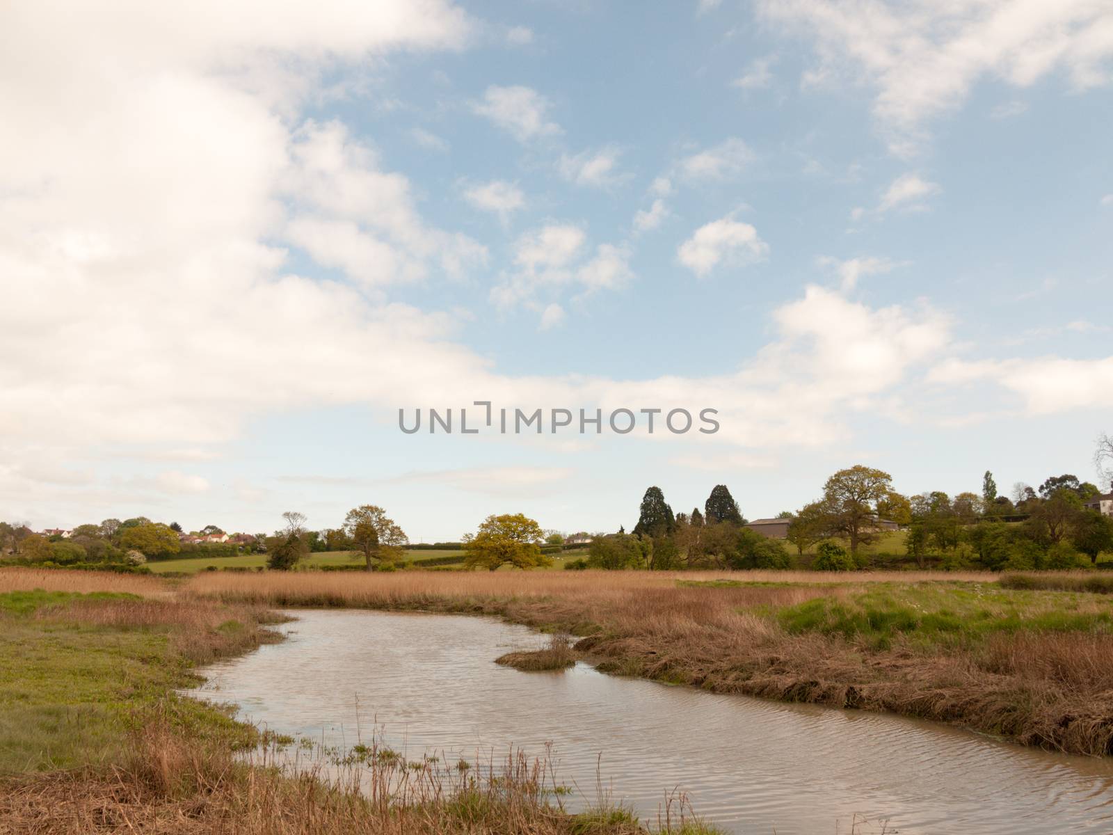 beautiful river lake running through the country by callumrc