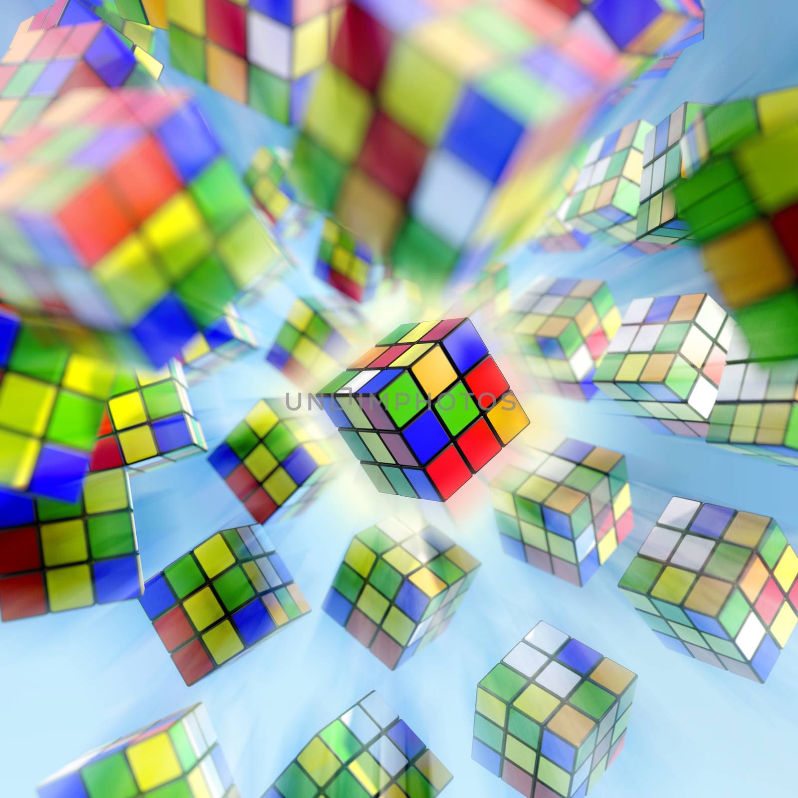 Rubik s cube by dynamicfoto