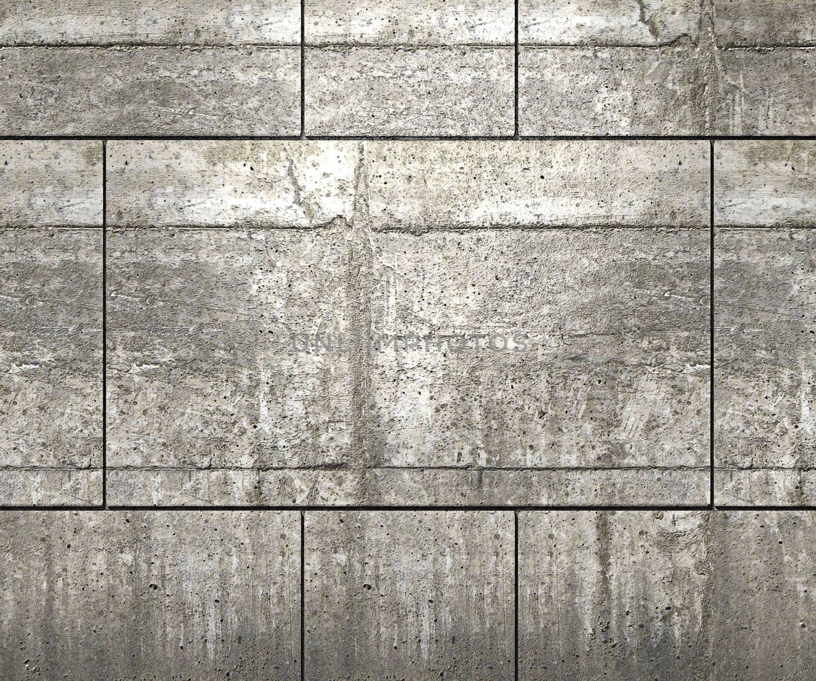 Textured concrete blocks wall or floor background 
