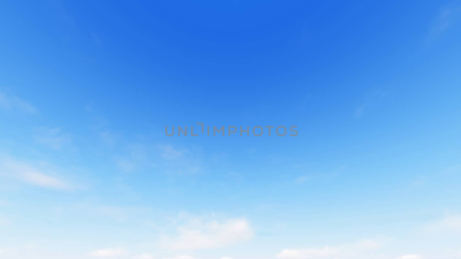 Cloudy blue sky abstract background, blue sky background with tiny clouds, 3d rendering

