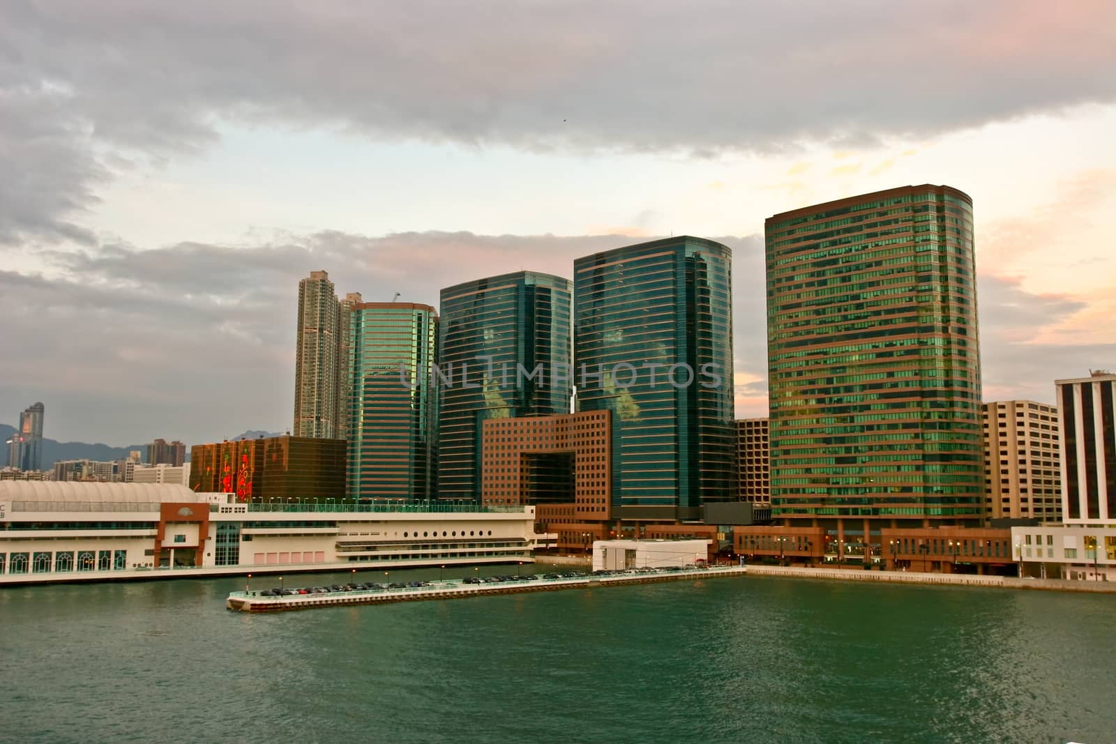 Buildings in Hong Kong, China