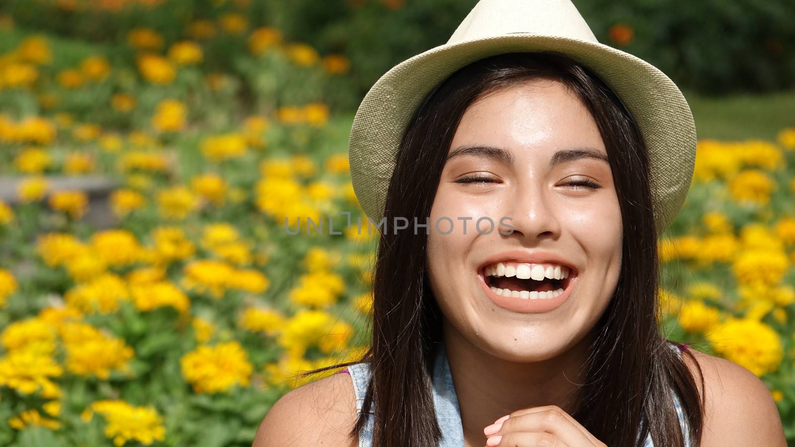 Laughing Teen