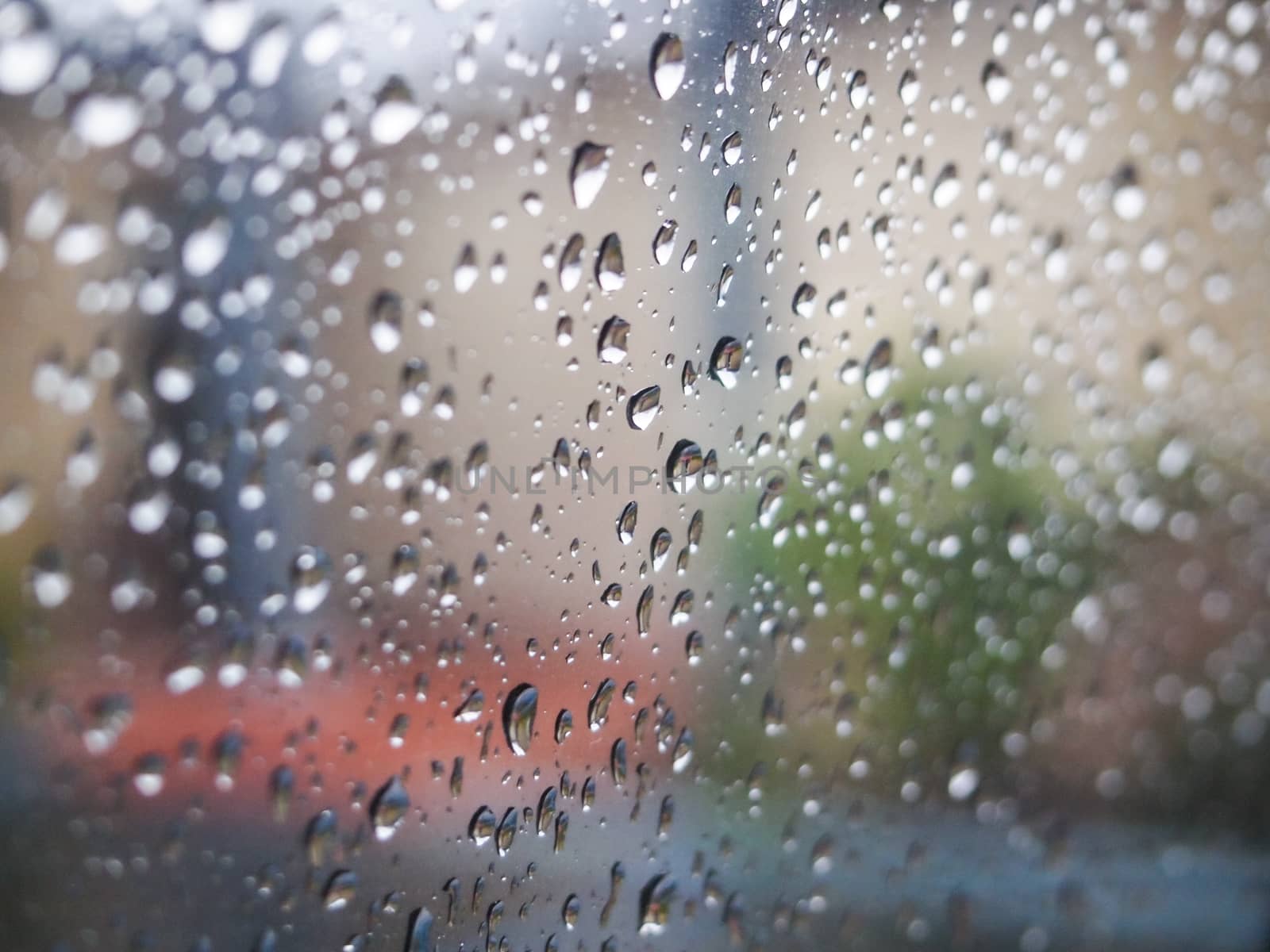 Rain drops on window  by simpleBE