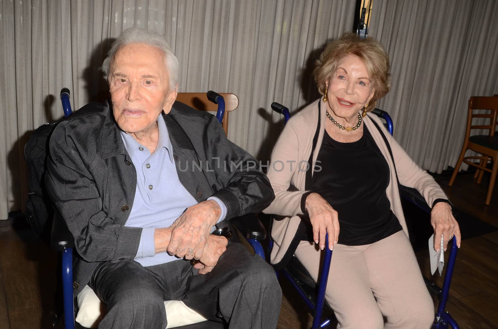 Kirk Douglas, Anne Douglas at the 25th Anniversary of the Anne Douglas Center at the LA Mission, Los Angeles, CA 05-04-17/ImageCollect by ImageCollect
