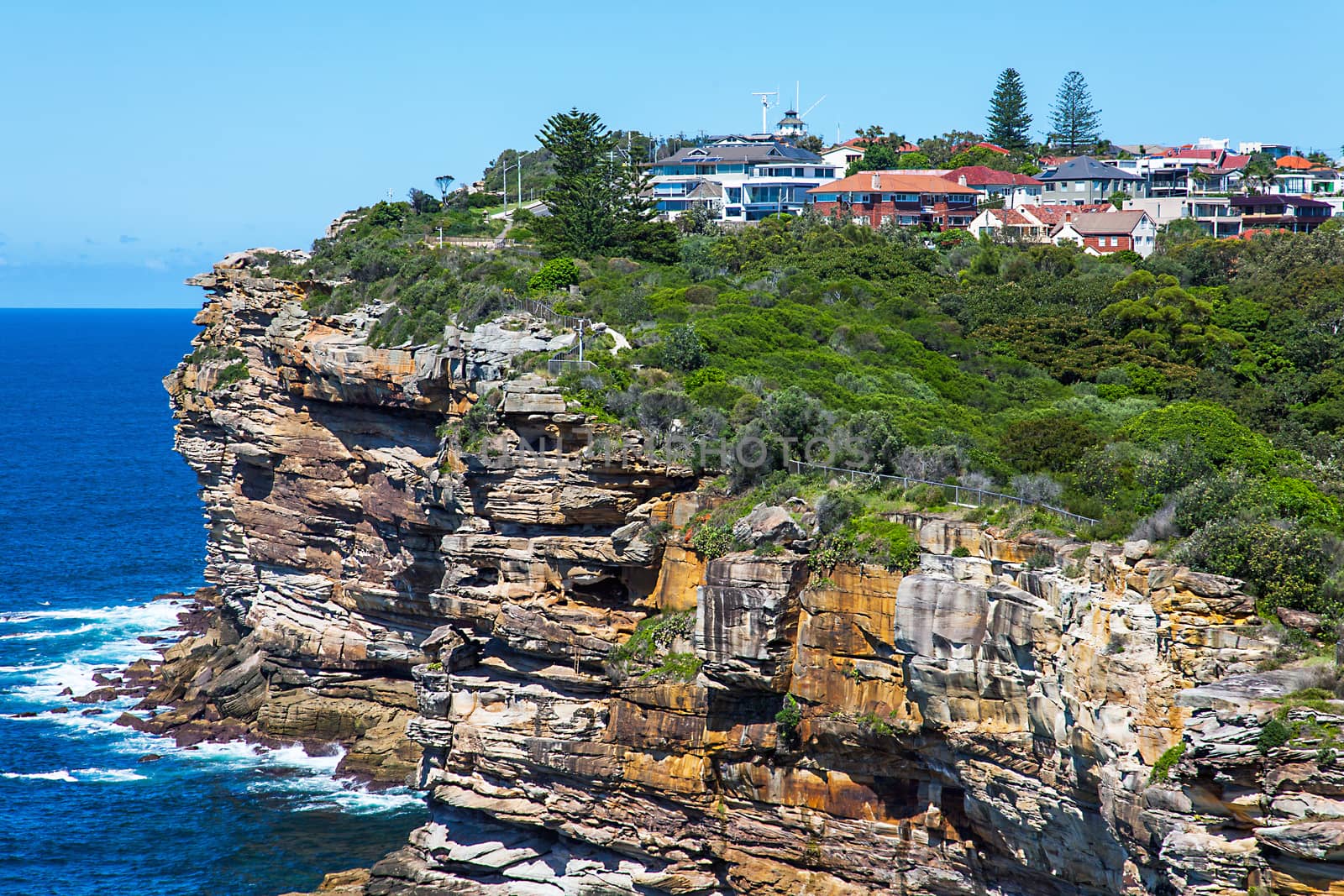Gap Bluff Harbor National Park Sydney New South Wales Australia by Makeral