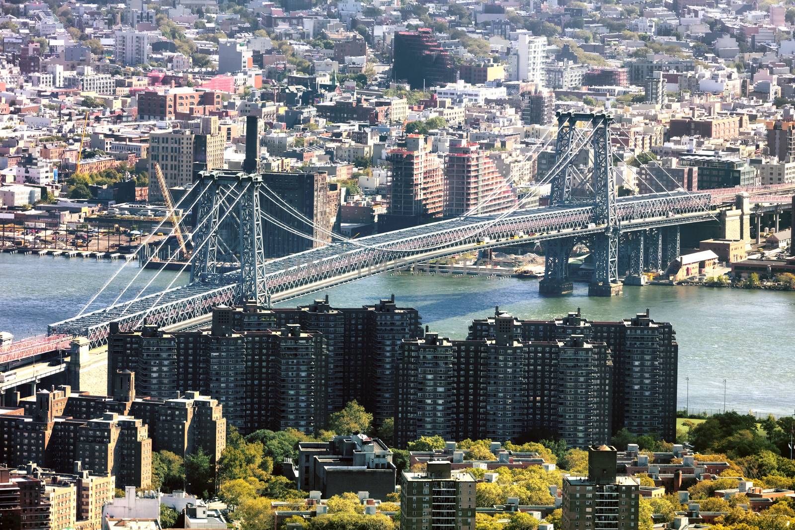 New York Williamsburg Bridge by hanusst