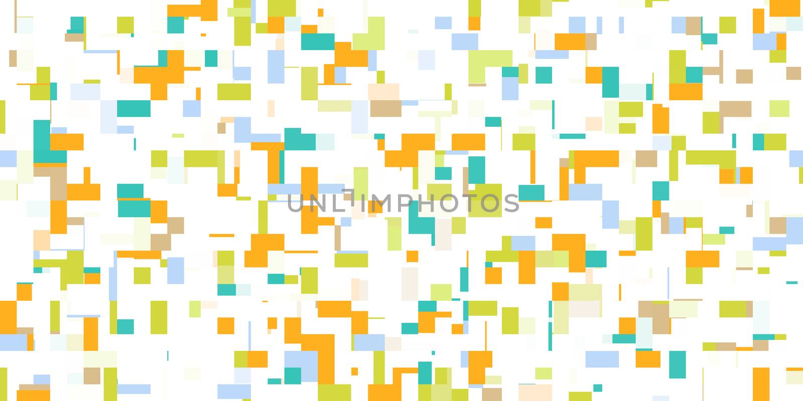 Fun Video Game Pixel Background as a Abstract Concept
