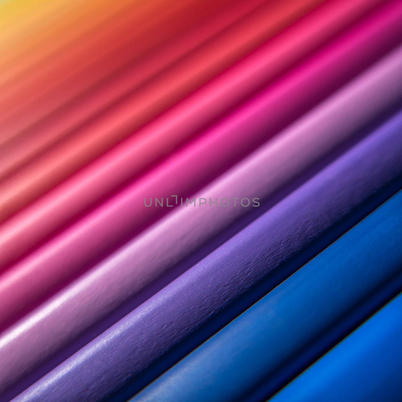 Abstract Background Texture Of Multicoloured Drawing Pencils