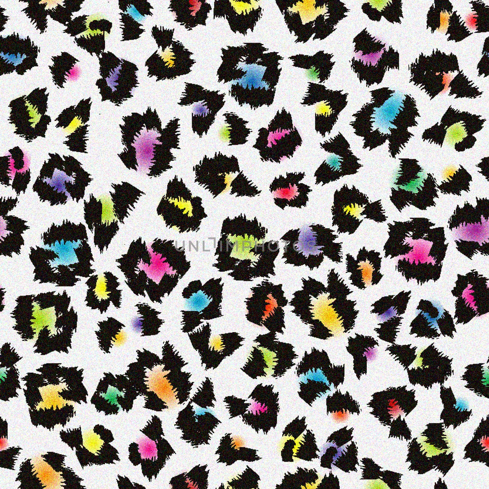 Colorful leopard fur background by hibrida13